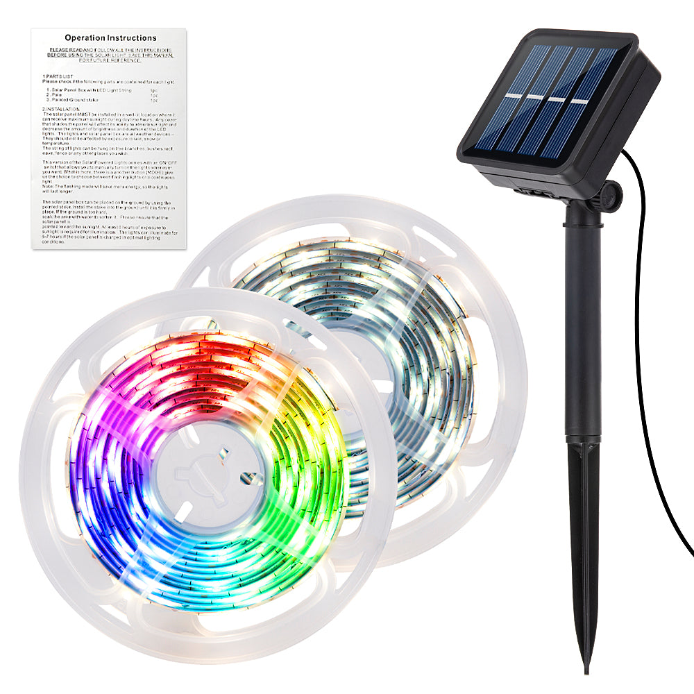 Solar Lights Strip with 90LED